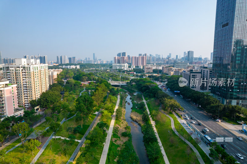 深圳大沙河碧道茶光段