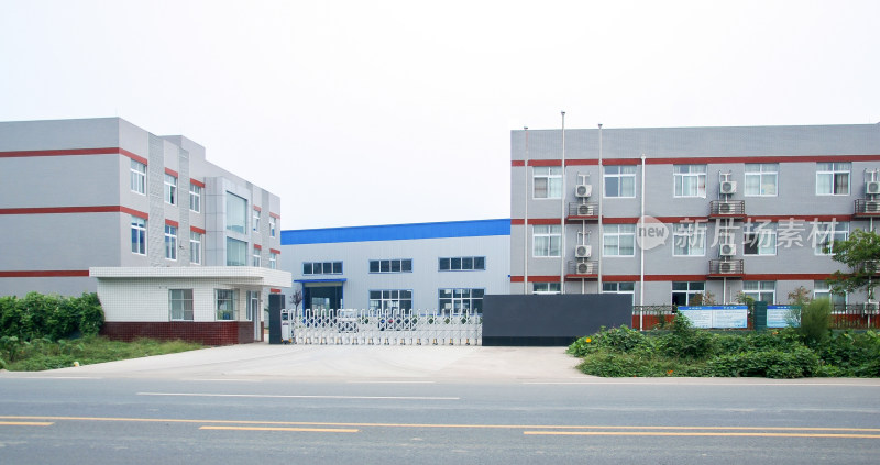 现代化工厂建筑外观