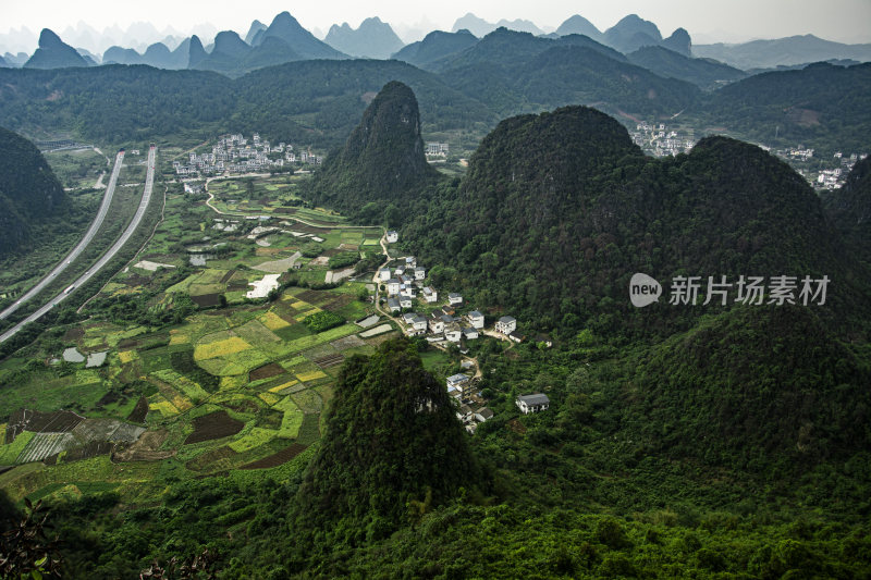 广西桂林山水风光