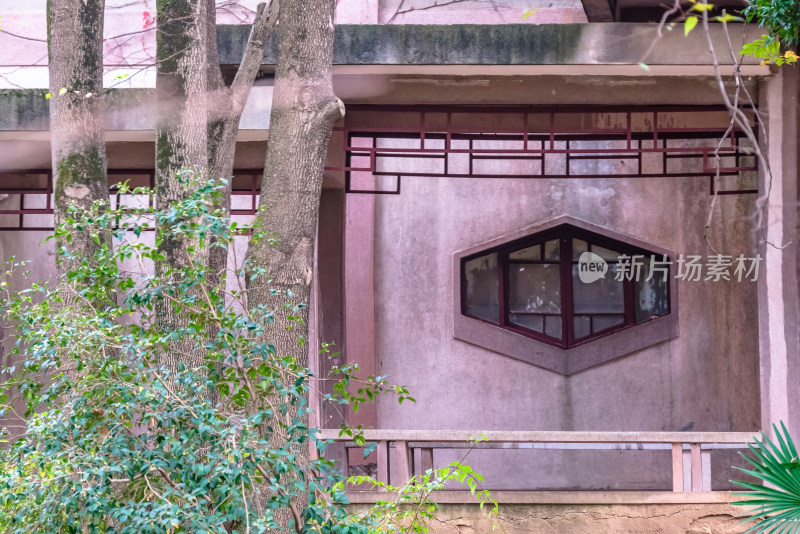 南京钟山风景名胜区明孝陵中的建筑风景