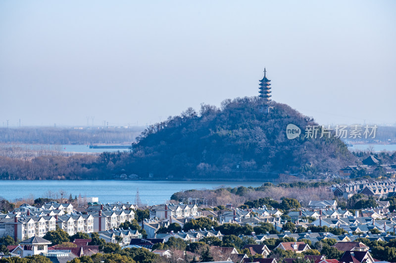 江苏镇江北固山西津渡城市景点景观