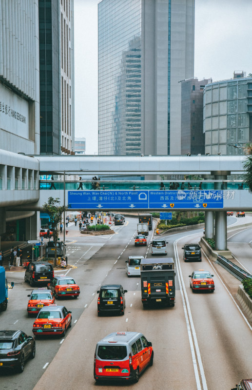 香港中环城市风光