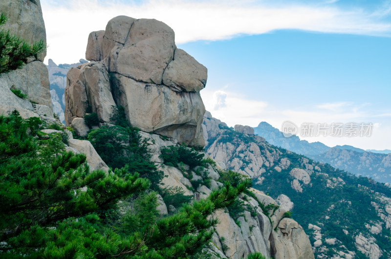 崂山仰口景区的风景