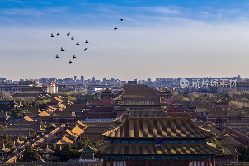 北京故宫博物馆古建筑紫禁城古建筑景观古迹