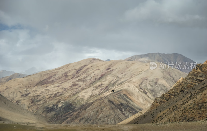 荒凉的山川自然风景