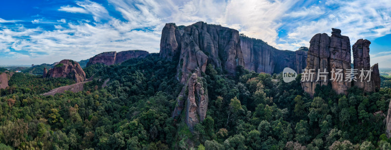 上饶龟山5A景区航拍全景图