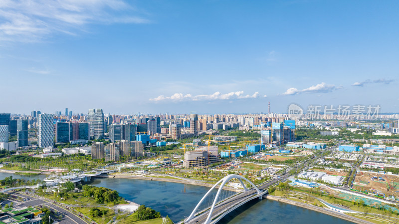 成都锦江河道航拍