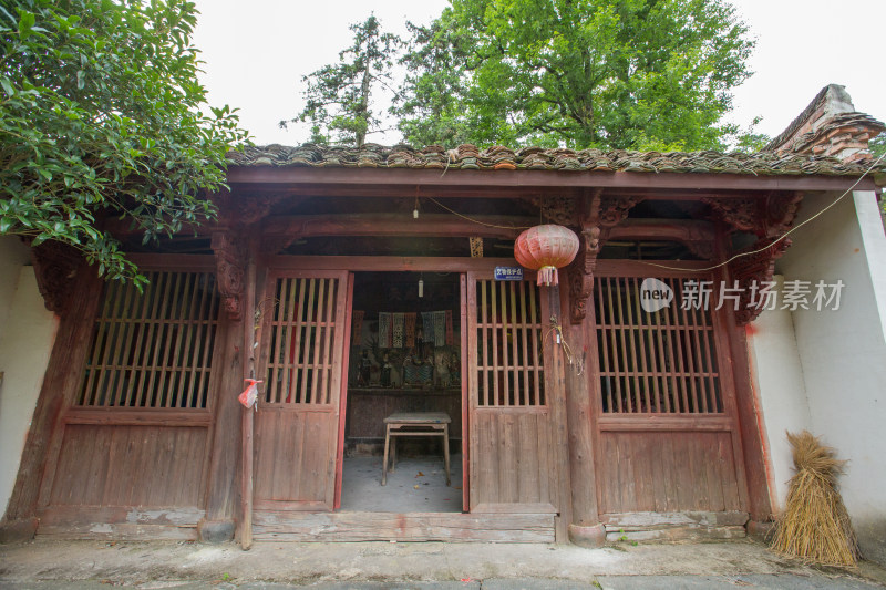 古建筑佛庙宗教信仰场所