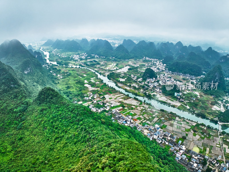 桂林遇龙河风光美景