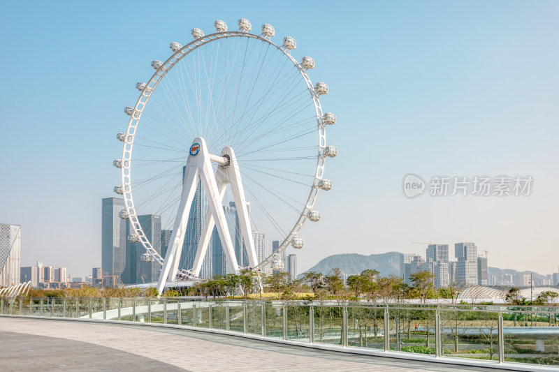 深圳欢乐港湾摩天轮风景