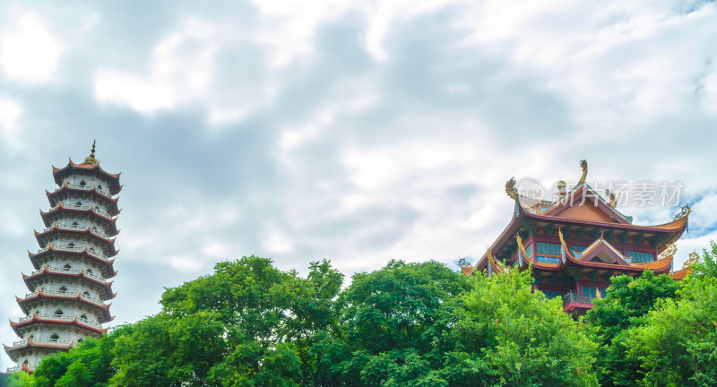 福建省福州市西禅寺，列福州五大禅林之一