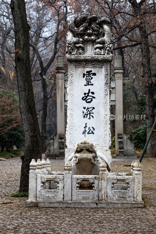 南京灵谷寺灵谷深松景点景观