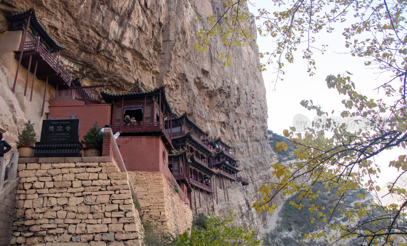 山西大同悬空寺