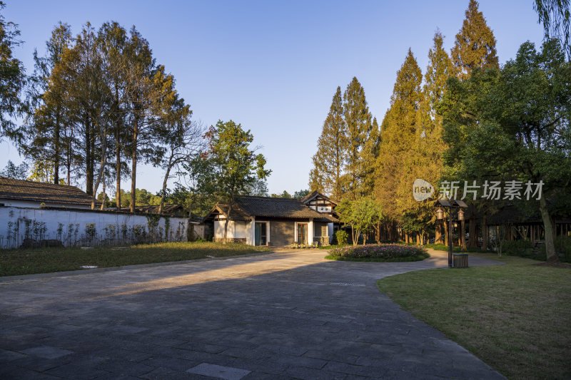 杭州西湖茅家埠江南水乡风景