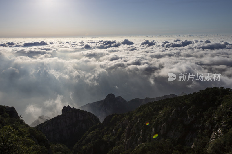 泰山云海奇观