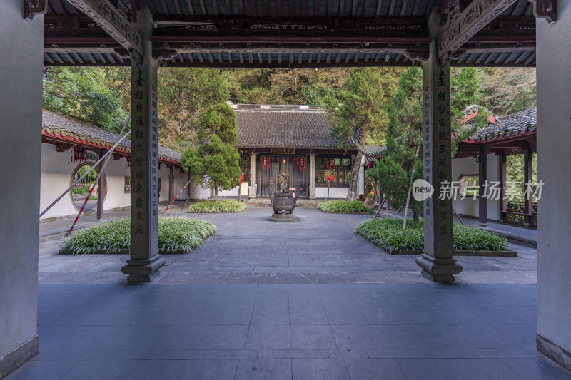 杭州栖霞岭黄龙洞景点风景