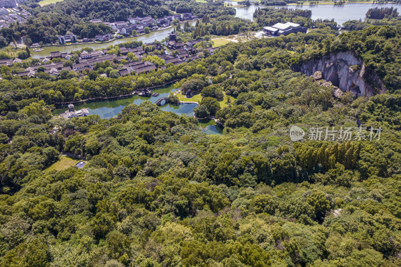 柯岩风景区航拍