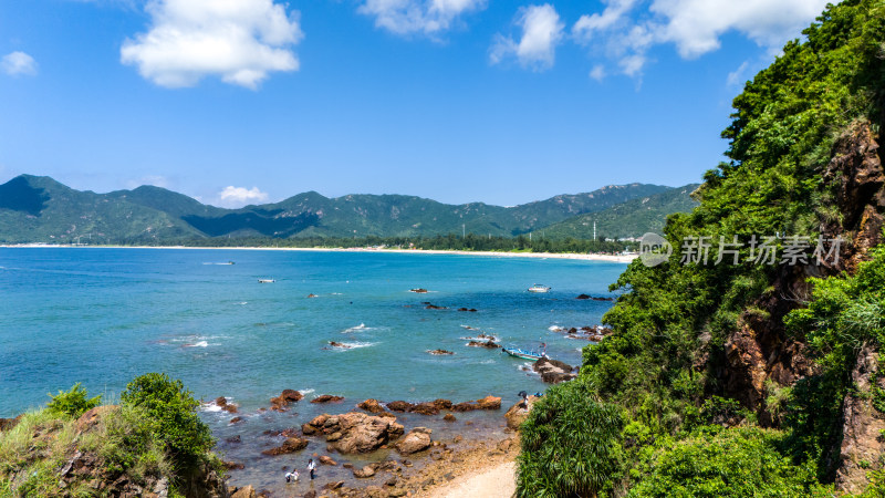 深圳大鹏半岛西涌海岸线