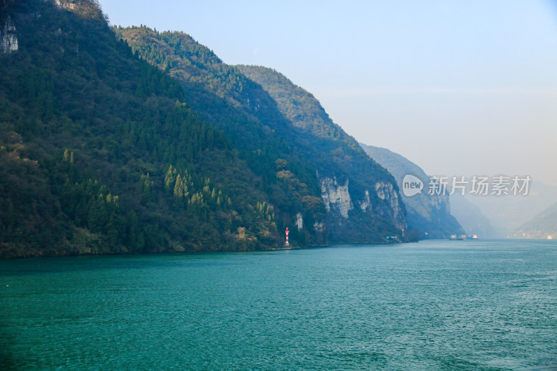 长江三峡西陵峡峡江风光两坝一峡航运路线