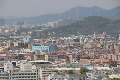 广东东莞：清溪镇城市风光