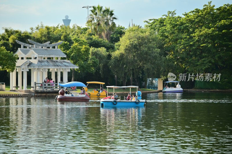 厦门南湖公园湖景