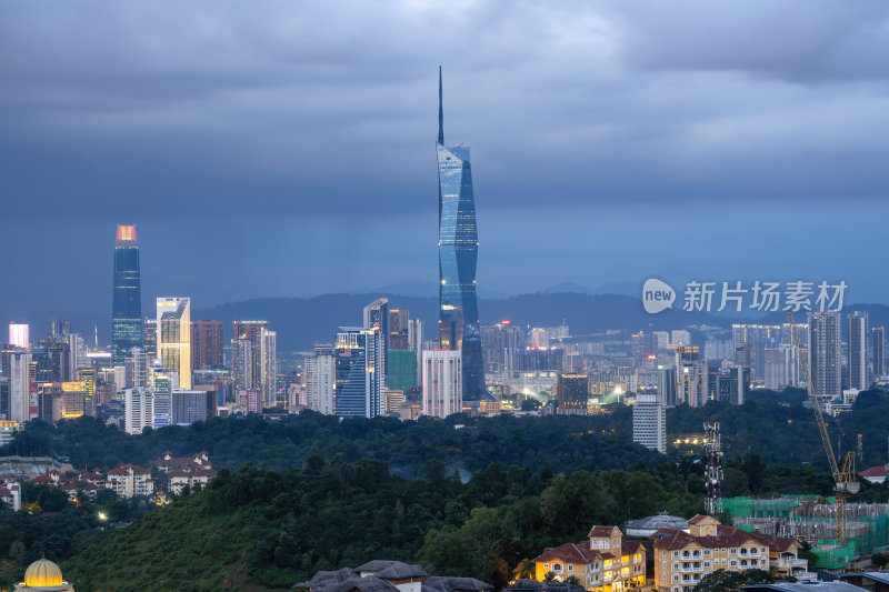 马来西亚吉隆坡城市景观