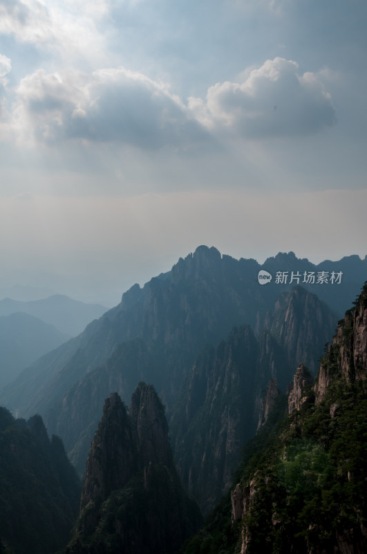 黄山的西海大峡谷