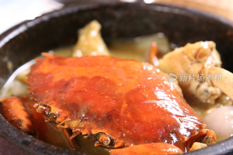 石锅咖喱蟹