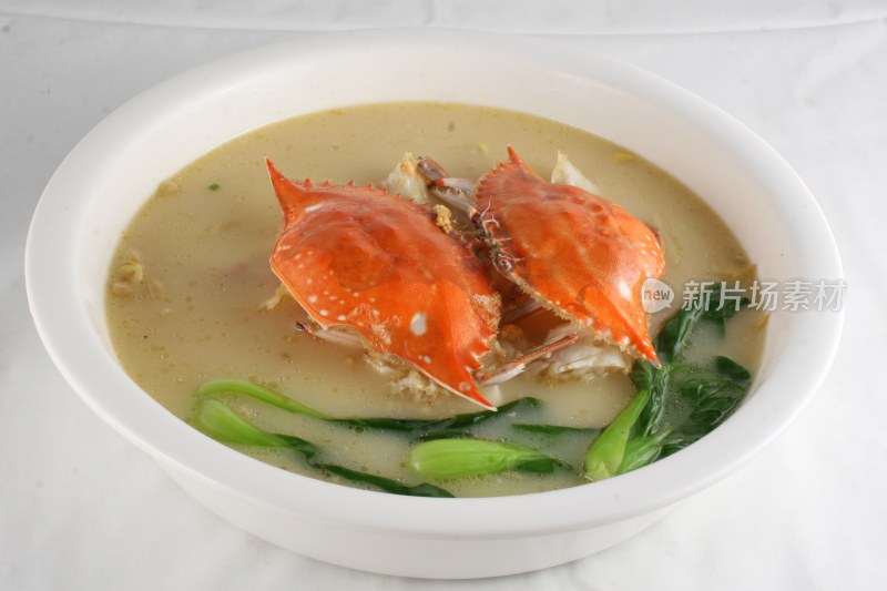 螃蟹海鲜汤