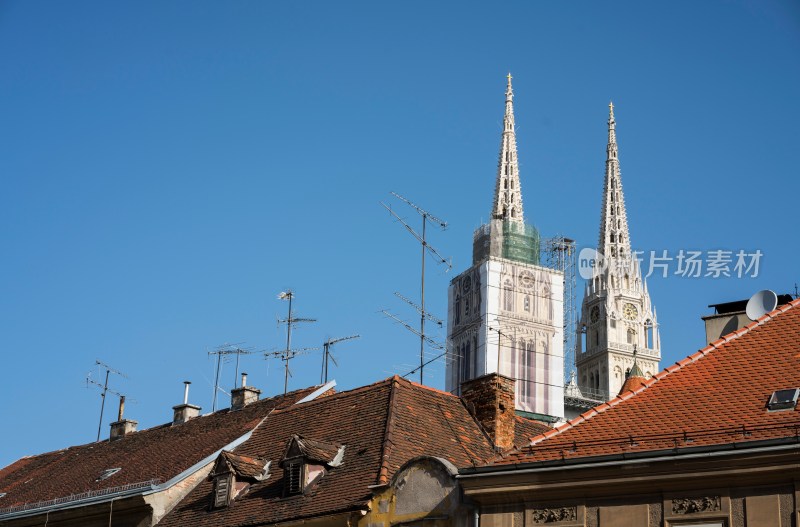 克罗地亚萨格勒布大教堂与大主教宫