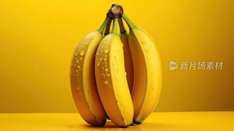 创意水果图片，新鲜香蕉
