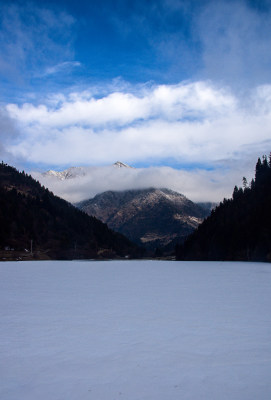 阿坝达古冰川