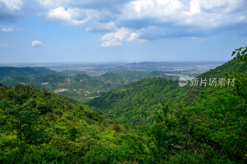 山中的风景