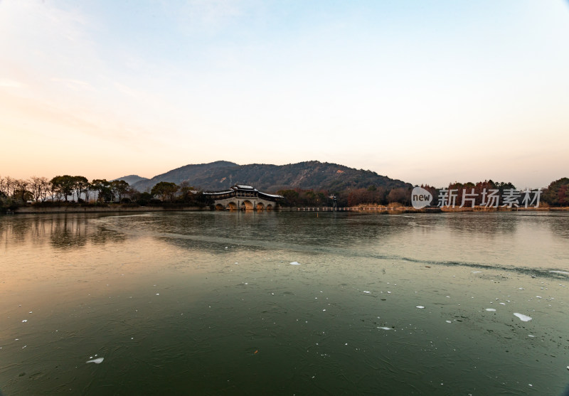 无锡长广溪石塘桥景点景观