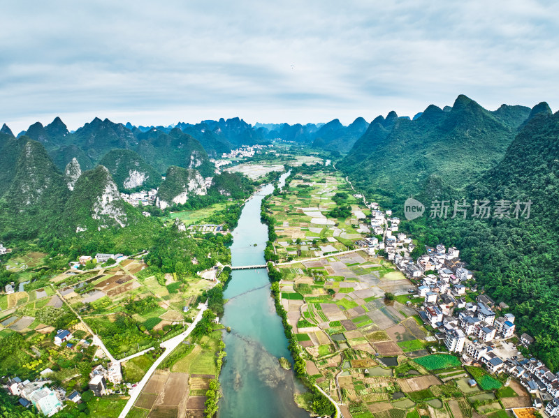 桂林遇龙河风光美景