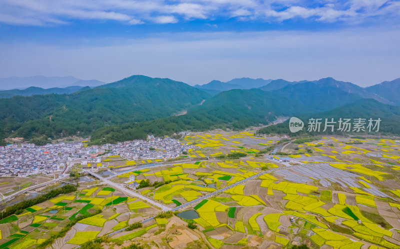 安徽宣城绩溪县伏岭村风光