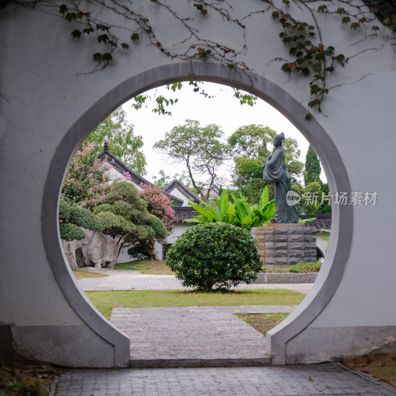 江苏扬州高邮市古文游台园林风景