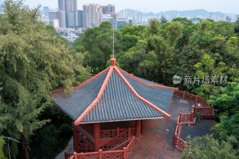 顺德大良凤岭公园凤鸣阁