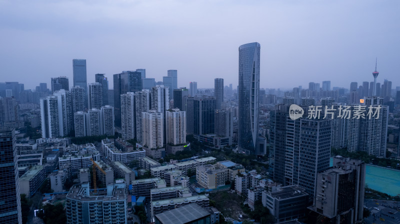 成都夜景航拍