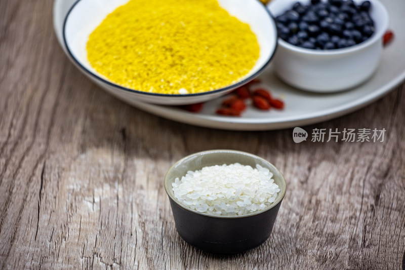 五谷杂粮黄豆绿豆小米大米黑豆农作物