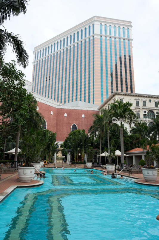 海南三亚酒店泳池