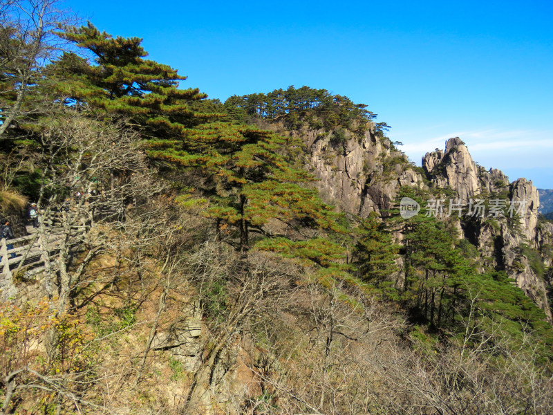 中国安徽黄山旅游风光