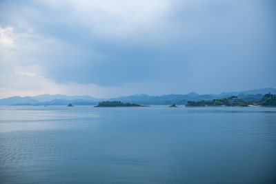 安徽新安江十里画廊风景