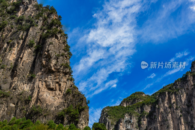 太行山大峡谷的壮丽风光