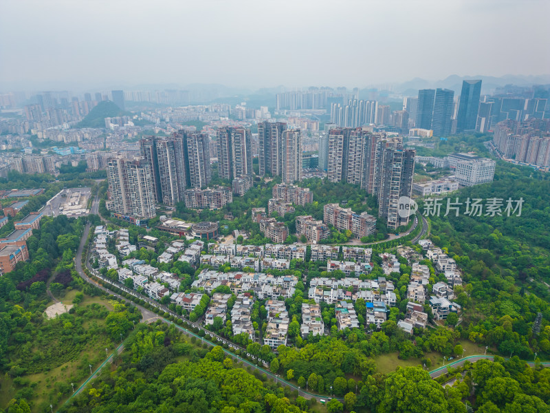 贵阳观山湖区建筑风光