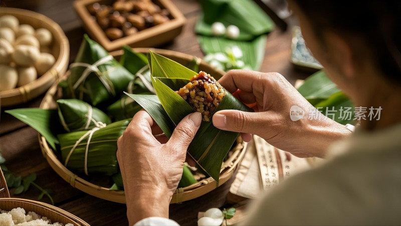 端午节粽子传统小吃美食