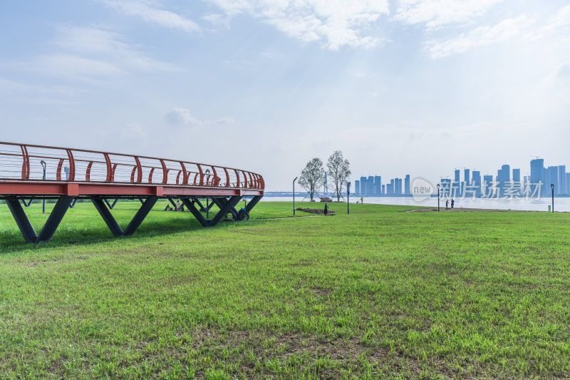 武汉洪山江滩公园风景