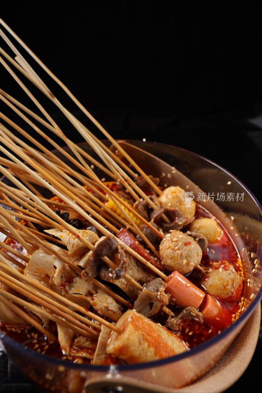 钵钵鸡美食特写