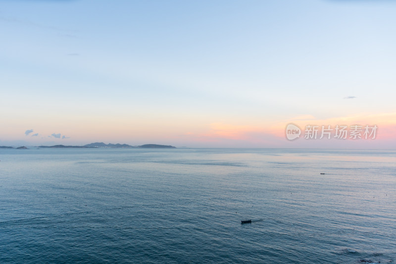 东山岛海上天空云彩景观