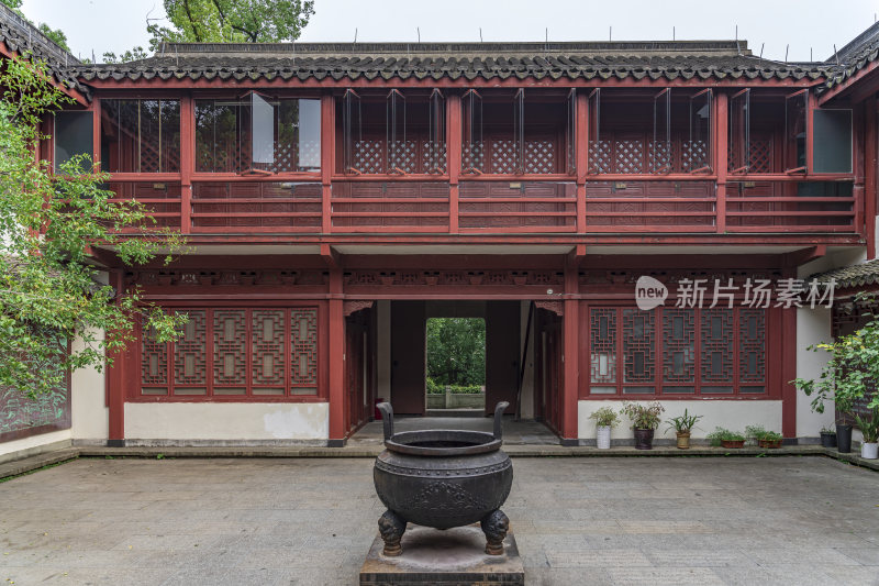 杭州吴山药王庙风景